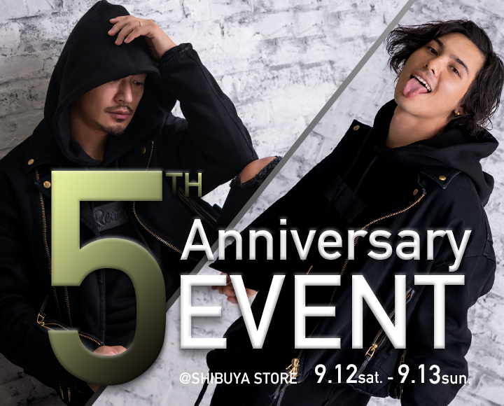 #Re:room渋谷店にて5th Anniversary Eventを開催