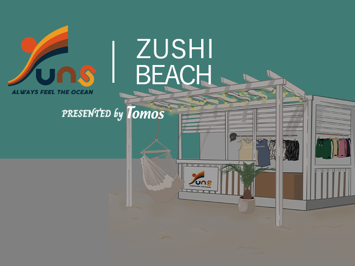 【SUNS by #Re:room】逗子海岸の海の家“TOMOS”で期間限定ショップを再びオープン！